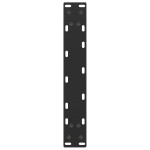 vidaXL Picioare pentru măsuță de cafea în formă de U, 2 buc., negru, 38x(42-43) cm, oțel vidaXL Picioare pentru măsuță de cafea în formă de U, 2 buc., negru, 38x(42-43) cm, oțel