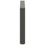 vidaXL Picioare pentru măsuță de cafea în formă de U, 2 buc., antracit, 60x(42-43) cm, oțel vidaXL Picioare pentru măsuță de cafea în formă de U, 2 buc., antracit, 60x(42-43) cm, oțel