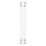 vidaXL Picioare de masă în formă de U, 2 buc., alb, 50x(72-73) cm, oțel