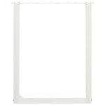 vidaXL Picioare de masă în formă de U, 2 buc., alb, 60x(72-73) cm, oțel