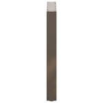 vidaXL Picioare de masă în formă de U, 2 buc., oțel natural, 60 x (72-73) cm