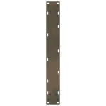 vidaXL Picioare de masă în formă de U, 2 buc., oțel natural, 60 x (72-73) cm