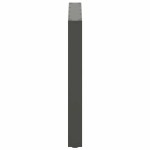 vidaXL Picioare de masă în formă de U, 2 buc., antracit, 80x(72-73) cm, oțel