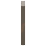 vidaXL Picioare de masă în formă de U, 2 buc., oțel natural, 90x(72-73) cm