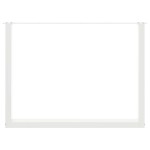 vidaXL Picioare de masă în formă de U, 2 buc., alb, 100 x (72-73) cm, oțel vidaXL Picioare de masă în formă de U, 2 buc., alb, 100 x (72-73) cm, oțel
