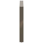 vidaXL Picioare de masă în formă de U, 2 buc., oțel natural, 100 x (72-73) cm