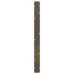 vidaXL Picioare de masă în formă de U, 2 buc., oțel natural, 100 x (72-73) cm