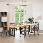 vidaXL Picioare de masă în formă de U, 3 buc., negru, 80x(72-73) cm, oțel vidaXL Picioare de masă în formă de U, 3 buc., negru, 80x(72-73) cm, oțel