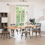vidaXL Picioare de masă în formă de U, 3 buc., alb, 80x(72-73) cm, oțel vidaXL Picioare de masă în formă de U, 3 buc., alb, 80x(72-73) cm, oțel
