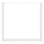 vidaXL Picioare de masă în formă de U, 3 buc., alb, 80x(72-73) cm, oțel vidaXL Picioare de masă în formă de U, 3 buc., alb, 80x(72-73) cm, oțel