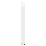 vidaXL Picioare de masă în formă de U, 3 buc., alb, 80x(72-73) cm, oțel vidaXL Picioare de masă în formă de U, 3 buc., alb, 80x(72-73) cm, oțel