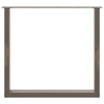vidaXL Picioare de masă în formă de U, 3 buc., oțel natural, 90x(72-73) cm vidaXL Picioare de masă în formă de U, 3 buc., oțel natural, 90x(72-73) cm
