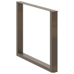 vidaXL Picioare de masă în formă de U, 3 buc., oțel natural, 100 x (72-73) cm vidaXL Picioare de masă în formă de U, 3 buc., oțel natural, 100 x (72-73) cm