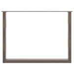 vidaXL Picioare de masă în formă de U, 3 buc., oțel natural, 100 x (72-73) cm vidaXL Picioare de masă în formă de U, 3 buc., oțel natural, 100 x (72-73) cm