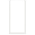 vidaXL Picioare de masă de bar în formă de U, 2 buc., alb, 40x(90-91) cm, oțel