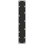 vidaXL Picioare de masă de bar în formă de U, 2 buc., negru, 40x(100-101) cm, oțel
