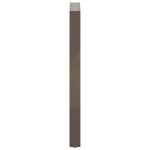 vidaXL Picioare de masă de bar în formă de U, 2 buc., oțel natural, 40 x (100-101) cm