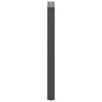 vidaXL Picioare de masă de bar în formă de U, 2 buc., antracit, 50x(100-101) cm, oțel