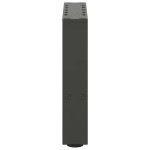 vidaXL Picioare pentru măsuță de cafea antracit, 2 buc., 30x(30-31) cm, oțel