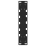 vidaXL Picioare pentru măsuță de cafea, negru, 2 buc., 40x(30-31) cm, oțel vidaXL Picioare pentru măsuță de cafea, negru, 2 buc., 40x(30-31) cm, oțel
