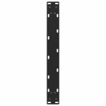 vidaXL Picioare pentru măsuță de cafea, negru, 2 buc., 50x(30-31) cm, oțel vidaXL Picioare pentru măsuță de cafea, negru, 2 buc., 50x(30-31) cm, oțel
