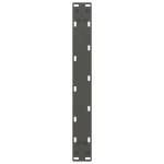 vidaXL Picioare pentru măsuță de cafea antracit, 2 buc., 50x(30-31) cm, oțel