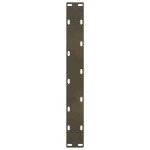 vidaXL Picioare pentru masă de cafea, oțel natural, 2 buc., 50x(30-31) cm