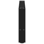 vidaXL Picioare pentru măsuță de cafea, negru, 2 buc., 60x(30-31) cm, oțel