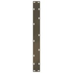 vidaXL Picioare pentru măsuță de cafea, oțel natural, 2 buc., 60x(30-31) cm, oțel vidaXL Picioare pentru măsuță de cafea, oțel natural, 2 buc., 60x(30-31) cm, oțel