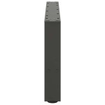 vidaXL Picioare pentru măsuță de cafea antracit, 2 buc., 70x(30-31) cm, oțel vidaXL Picioare pentru măsuță de cafea antracit, 2 buc., 70x(30-31) cm, oțel