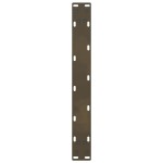 vidaXL Picioare pentru masă de cafea, oțel natural, 2 buc., 50x(42-43) cm, oțel
