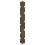 vidaXL Picioare pentru masă de cafea, oțel natural, 2 buc., 60 x (42-43) cm, oțel