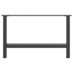 vidaXL Picioare pentru măsuță de cafea antracit, 2 buc., 70x(42-43) cm, oțel