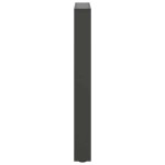 vidaXL Picioare masă de sufragerie antracit, 2 buc., 50x(72-73) cm, oțel