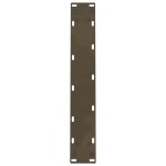 vidaXL Picioare de masă din oțel natural, 2 buc., 50x(72-73) cm, oțel vidaXL Picioare de masă din oțel natural, 2 buc., 50x(72-73) cm, oțel