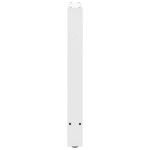 vidaXL Picioare masă de sufragerie albe, 2 buc., 60x(72-73) cm, oțel vidaXL Picioare masă de sufragerie albe, 2 buc., 60x(72-73) cm, oțel
