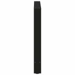 vidaXL Picioare masă de sufragerie negre, 2 buc., 70x(72-73) cm, oțel vidaXL Picioare masă de sufragerie negre, 2 buc., 70x(72-73) cm, oțel