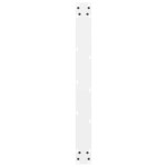 vidaXL Picioare masă de sufragerie albe, 2 buc., 70x(72-73) cm, oțel vidaXL Picioare masă de sufragerie albe, 2 buc., 70x(72-73) cm, oțel