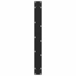 vidaXL Picioare masă de sufragerie negre, 2 buc., 80x(72-73) cm, oțel vidaXL Picioare masă de sufragerie negre, 2 buc., 80x(72-73) cm, oțel