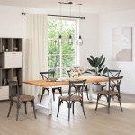 vidaXL Picioare masă de sufragerie albe, 2 buc., 80x(72-73) cm, oțel vidaXL Picioare masă de sufragerie albe, 2 buc., 80x(72-73) cm, oțel