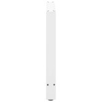 vidaXL Picioare masă de sufragerie albe, 2 buc., 80x(72-73) cm, oțel vidaXL Picioare masă de sufragerie albe, 2 buc., 80x(72-73) cm, oțel