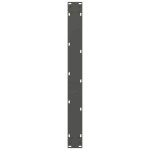 vidaXL Picioare masă de sufragerie antracit, 2 buc., 80x(72-73) cm, oțel vidaXL Picioare masă de sufragerie antracit, 2 buc., 80x(72-73) cm, oțel
