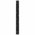 vidaXL Picioare masă de sufragerie negre, 2 buc., 90x(72-73) cm, oțel vidaXL Picioare masă de sufragerie negre, 2 buc., 90x(72-73) cm, oțel