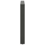 vidaXL Picioare de masă antracit, 2 buc., 90x(72-73) cm, oțel