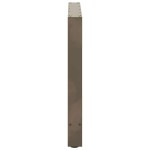 vidaXL Picioare de masă din oțel natural, 2 buc., 90x(72-73) cm