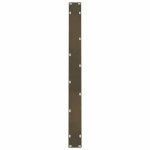 vidaXL Picioare de masă din oțel natural, 2 buc., 90x(72-73) cm