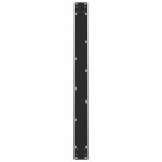 vidaXL Picioare masă de sufragerie negre, 2 buc., 100x(72-73) cm, oțel vidaXL Picioare masă de sufragerie negre, 2 buc., 100x(72-73) cm, oțel