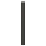 vidaXL Picioare de masă de bar antracit, 2 buc., 60x(90-91) cm, oțel