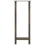 vidaXL Picioare de masă de bar, oțel natural, 2 buc., 40x(100-101) cm, oțel