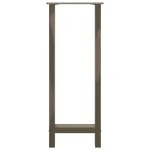 vidaXL Picioare de masă de bar, oțel natural, 2 buc., 50x(100-101) cm